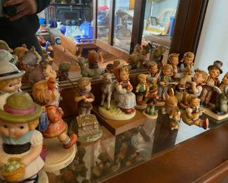 Wide Assortment of Hummel Figurines