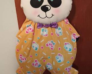 1991 Avon P.J. Panda Shopping Bag Holder