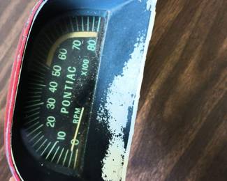 Pontiac Hood Tachometer