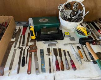 Hand Tools - Hammers, Chisels, Wrenches, Screwdrivers, Pliers