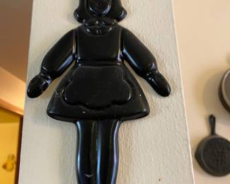 Betsy McCall Girl Cookie Cutter Candy Mold 