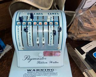 Paymaster Ribbon Writer/Check Writer - Series 8000