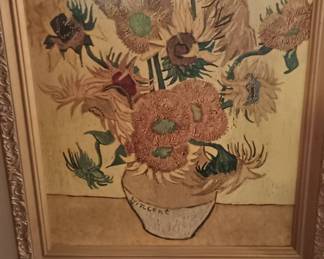 Framed Print "Sunflowers" by Van Gogh 