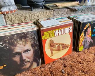 Assortment of Vinyl Records