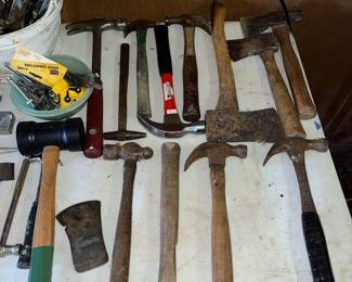 Hand Tools - Hammers, Chisels, Wrenches, Screwdrivers, Pliers