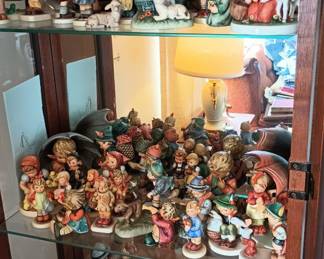 Assortment of Goebel Hummel Figurines