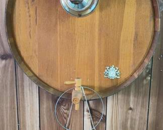 Wine Barrel Bar Light 