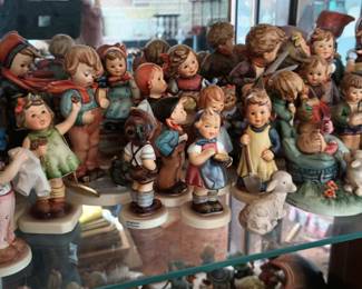 Assortment of Goebel Hummel Figurines