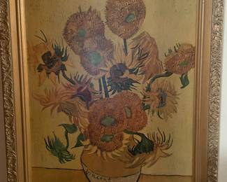 Framed Print "Sunflowers" by Van Gogh 
