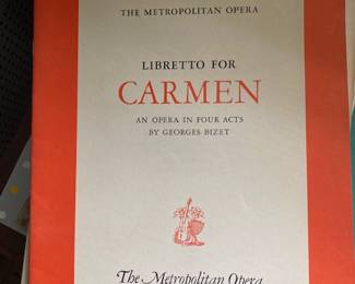 Vintage sheet music