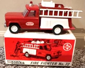 Mini Tonka Fire Fighter No 72 orig box