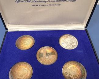 United Nations First edition Proof Set Sterling