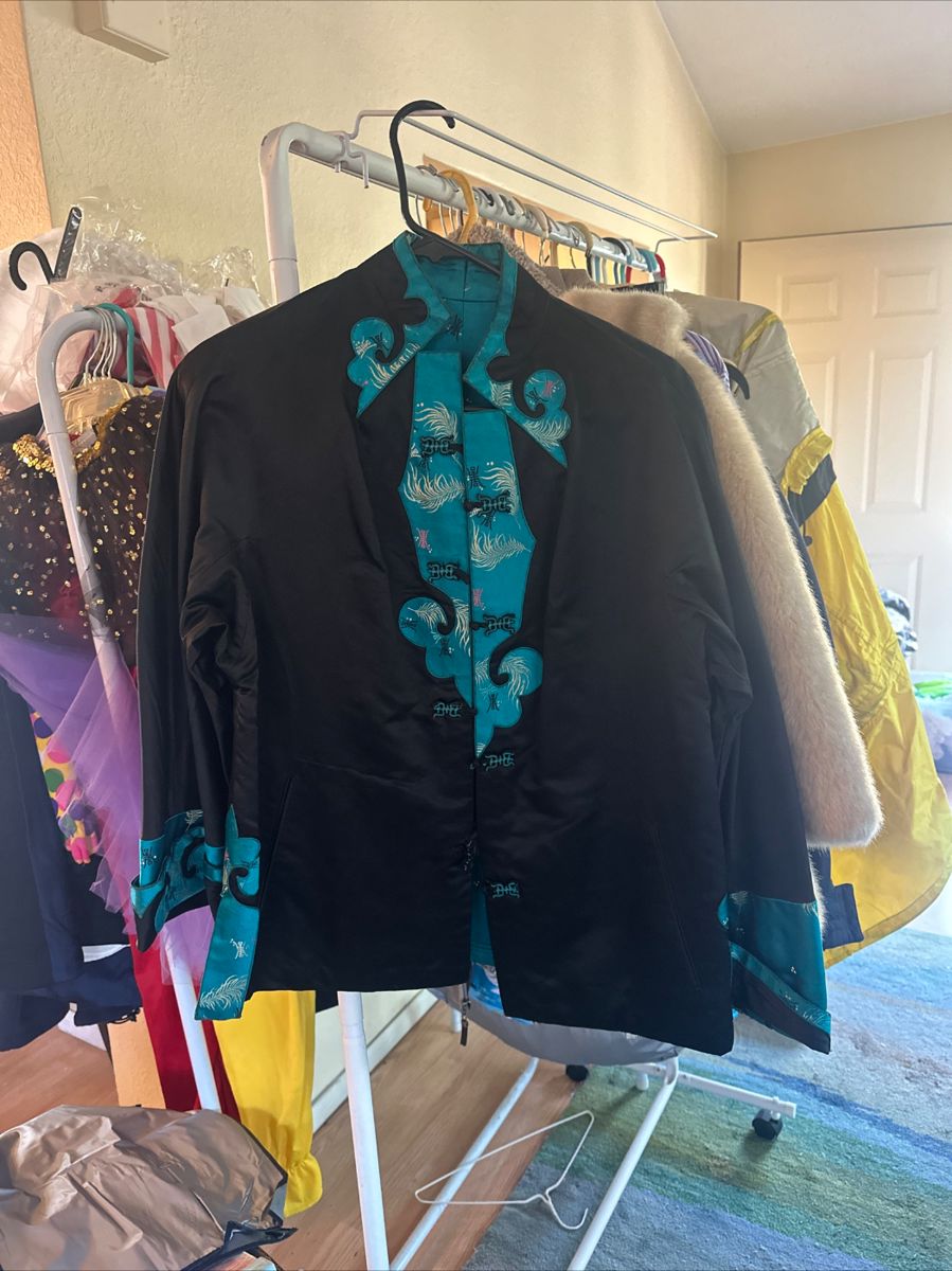 Vintage Asian silk jacket