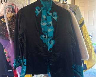 Vintage Asian silk jacket