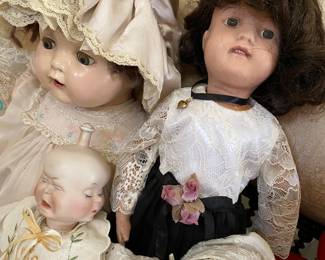 3 heads of eve doll