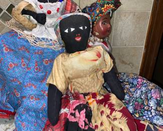 Black American / folk art dolls