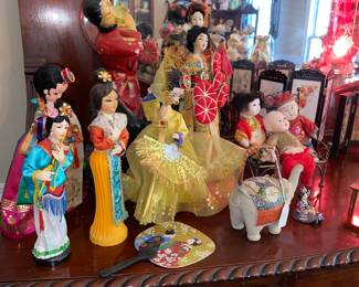 #asian figurines, #geisha