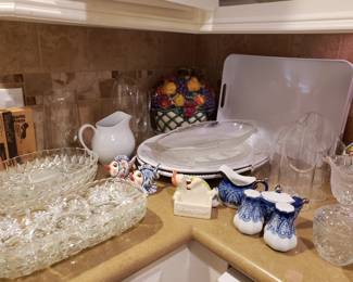 Crystal Serving Pieces & China Items