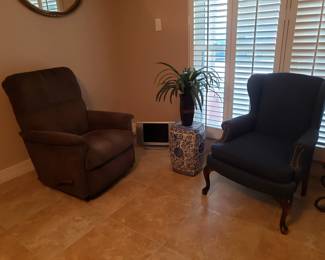 Recliner & Wingback Chair