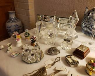 Crystal Perfume Bottles