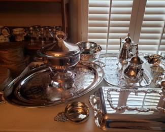 Silverplate Serving Pieces