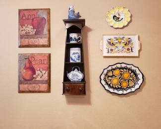 Blue & White China Items