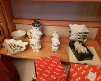 Fitz & Floyd & Lenox Christmas Items