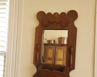 antique shaving mirror
