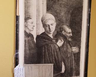 fine art... Legro signed in pencil $100