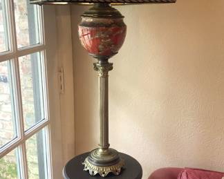 Plant/lamp stand
