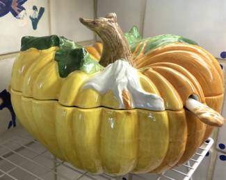 Pumpkin tureen