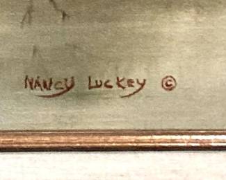 Artist Nancy Luckey 