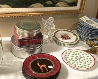 More Christmas plates
