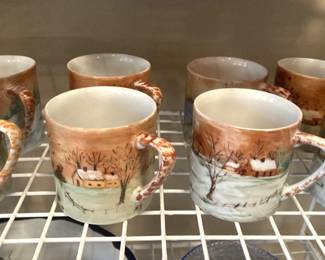 Hand-painted mugs