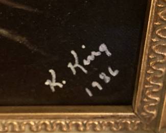 Artist K. King 1986