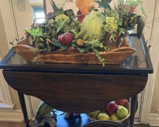 Vintage tea cart