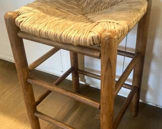 1 of 4 small bar stools