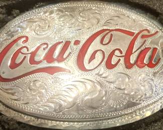 Coca-Cola belt buckle