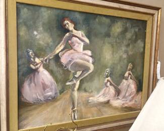 "Ballerinas" by Gregory Vincent Walsh - 24" x 30"