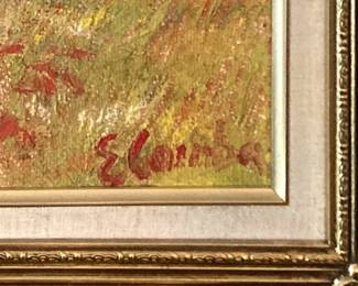 Artist Emilio Comba was an Italian artist who was born in 1924.