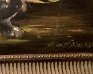 Artist Heinz Stoecker