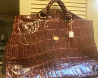 Handsome man's carry-on embossed bag/luggage