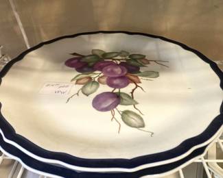 Hand-painted plates