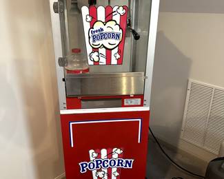 Red Cineplex Popcorn Machine