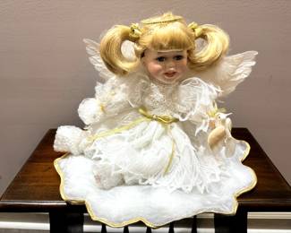 Baby’s Dream Angel Handcrafted Porcelain Doll
