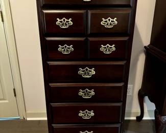 Kimball Mahogany Lingerie Chest of Drawers