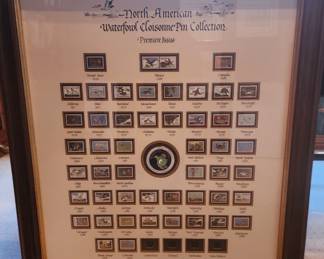 North American Waterfowl Cloisonne Pin Collection