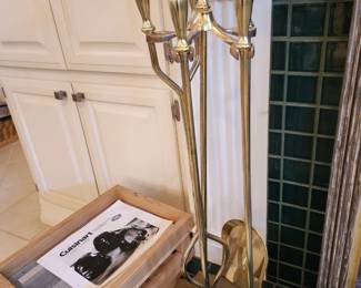 Brass Fireplace Tools