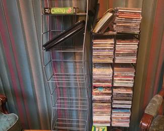 CD's and 2 Racks