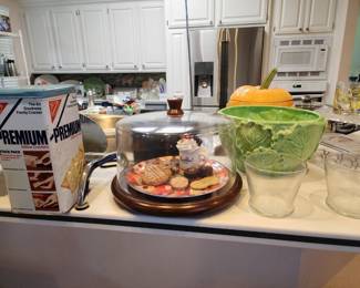 Vintage Cracker Tin - Cake Plate